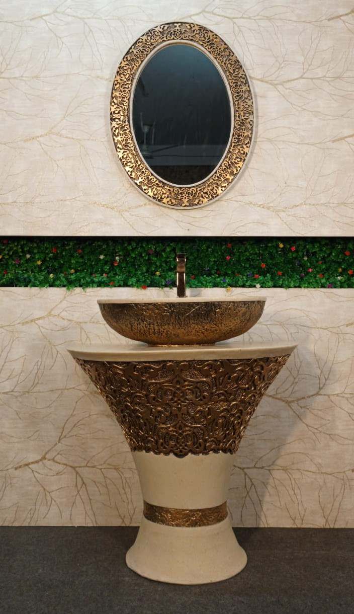 Sand Stone Basin Oval top